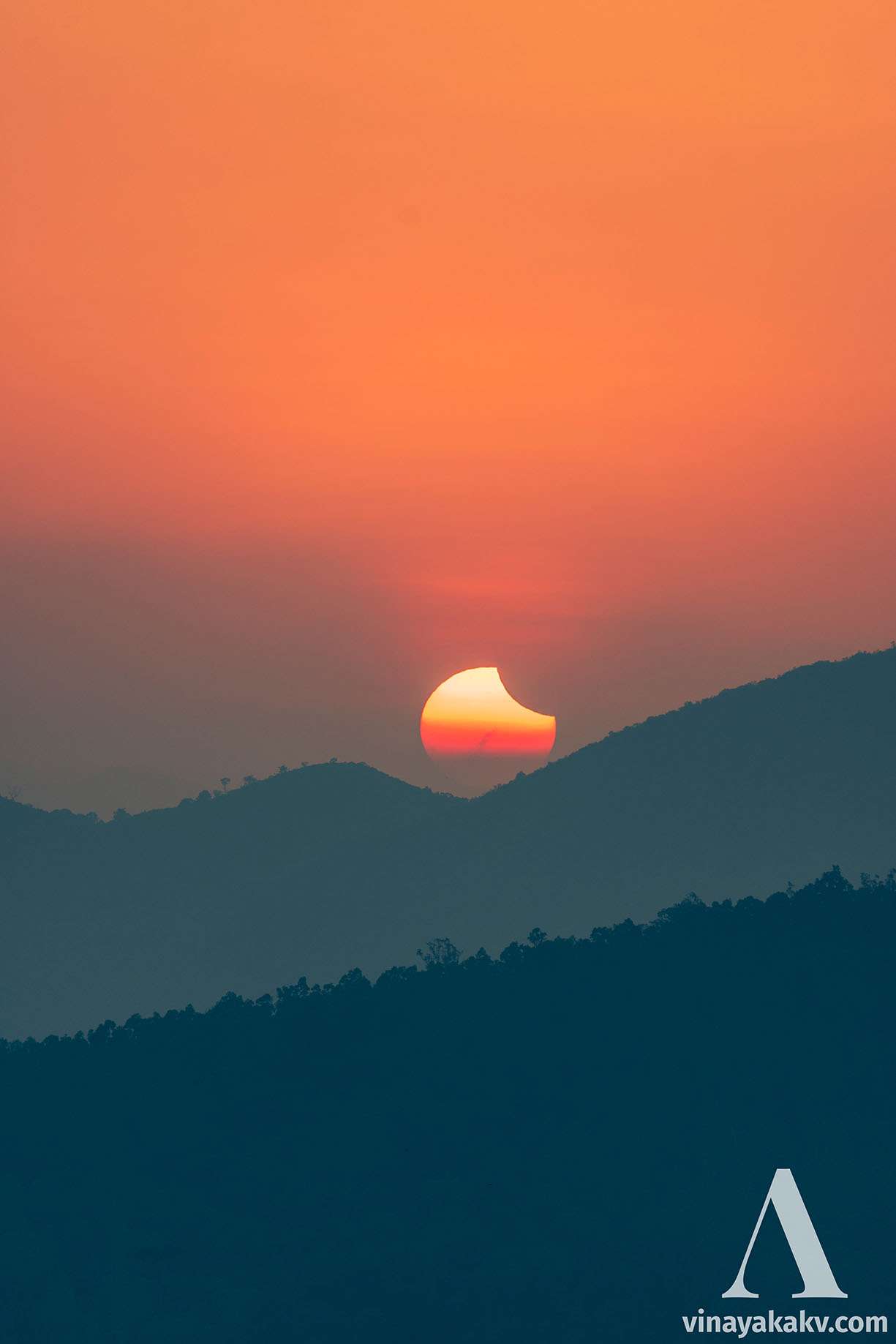 An extraordinary sunset