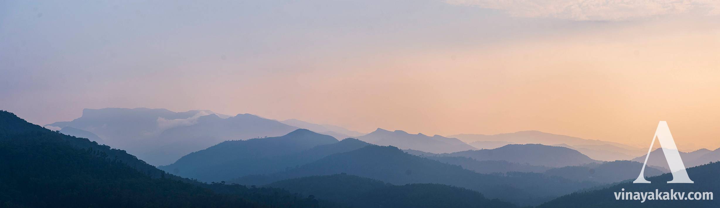 Mountains after a rain