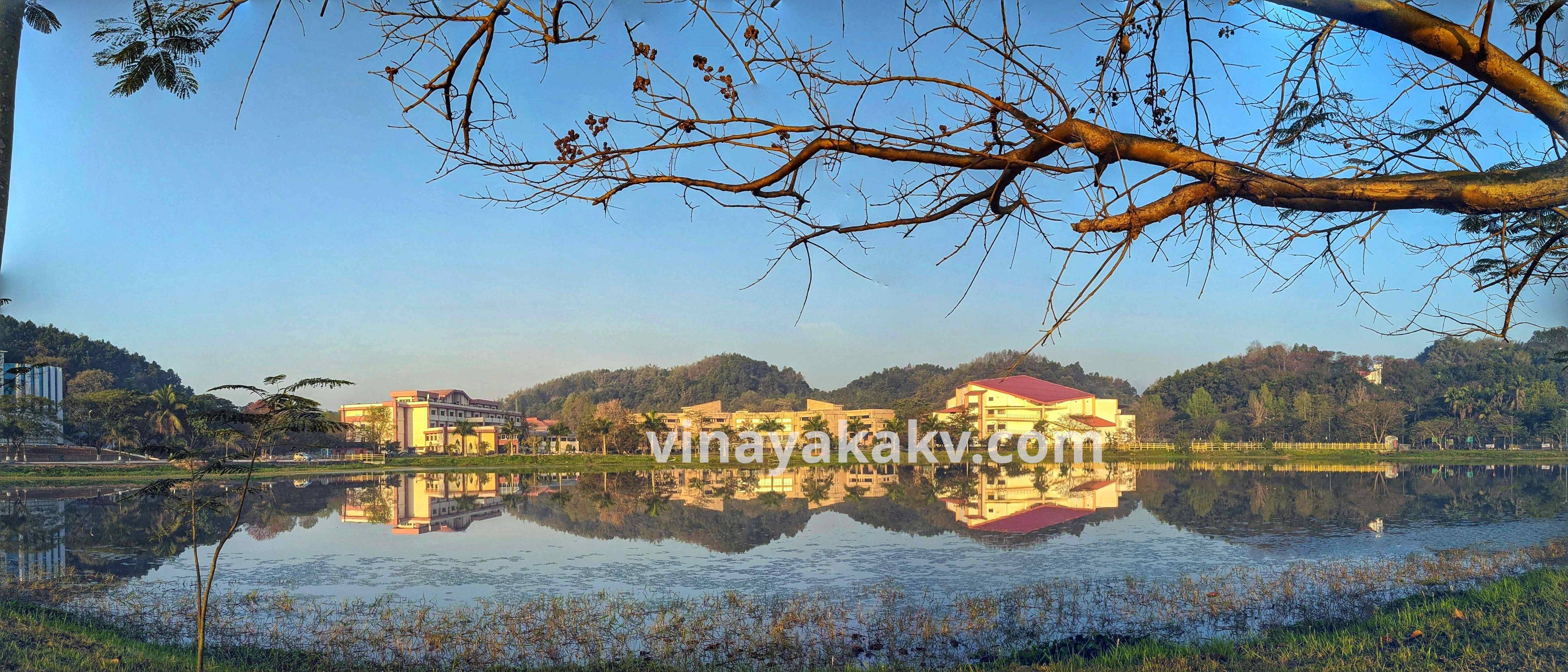 One of the lakes inside IITG
