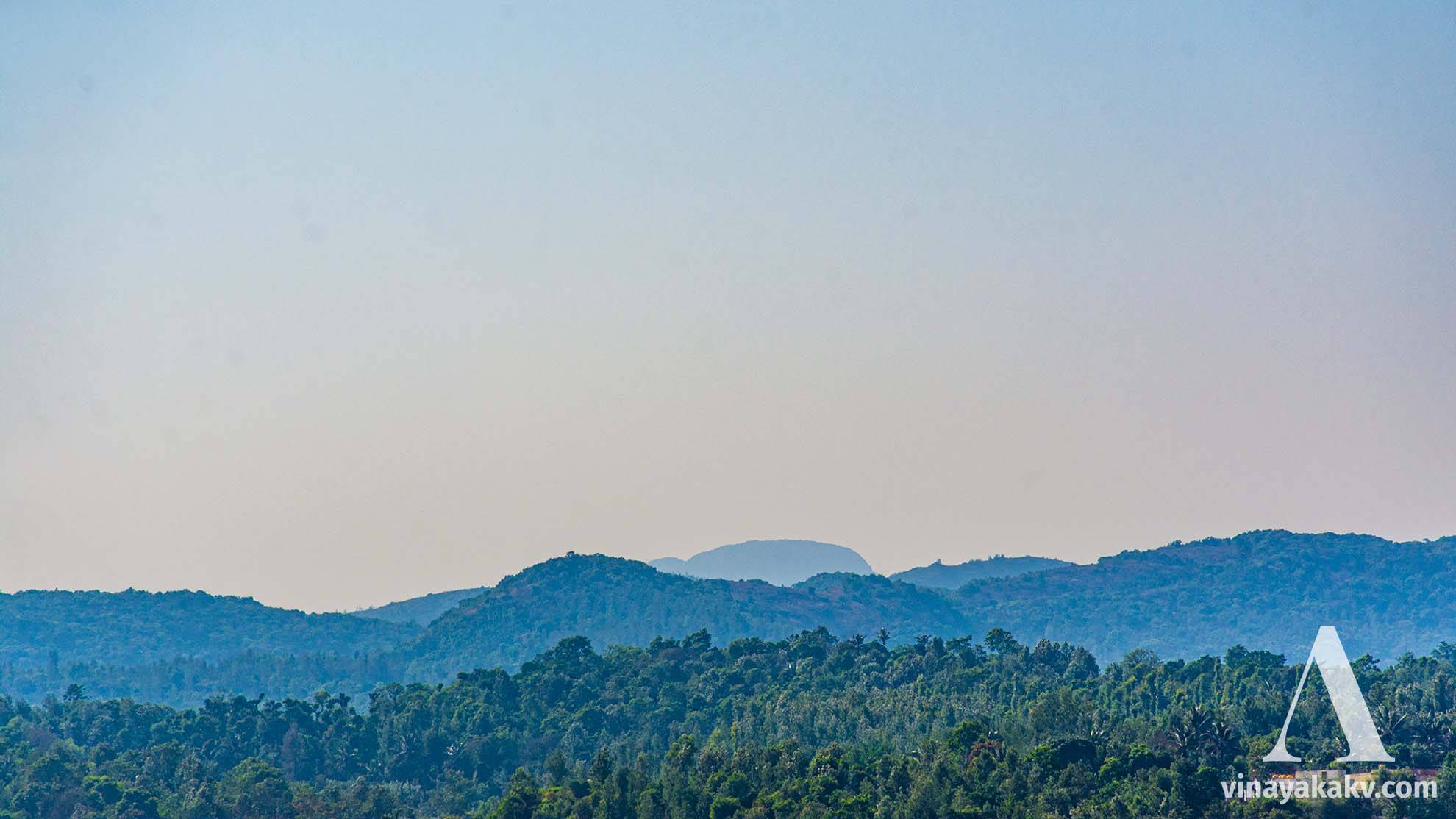 _Kumaraparvata_, at last layer, as seen from _Somavarapete_.